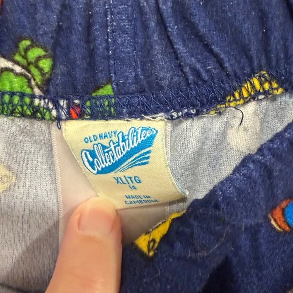 Nintendo Super Mario Kids Pajama Set - Navy and Gray - Picture 8 of 12